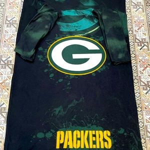Vintage NFL Green Bay Packers Snuggie